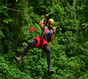 Zip line Canopy Tour and Hot Springs